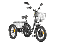 Электровелосипед Eltreco Porter Fat 500 (синий матовый)