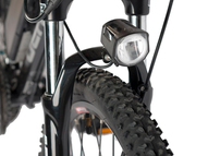 Электровелосипед Benelli E-MTB Alpan 27.5 (бело-зеленый)