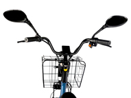 Электровелосипед Eltreco Porter Fat 500 (синий матовый)