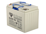 Тяговый аккумулятор RuTrike 6-EVF-70 (12V70A/H C3)