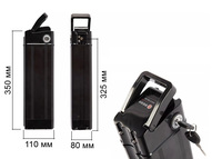 Литиевый аккумулятор 48V15А/H Black/Silver